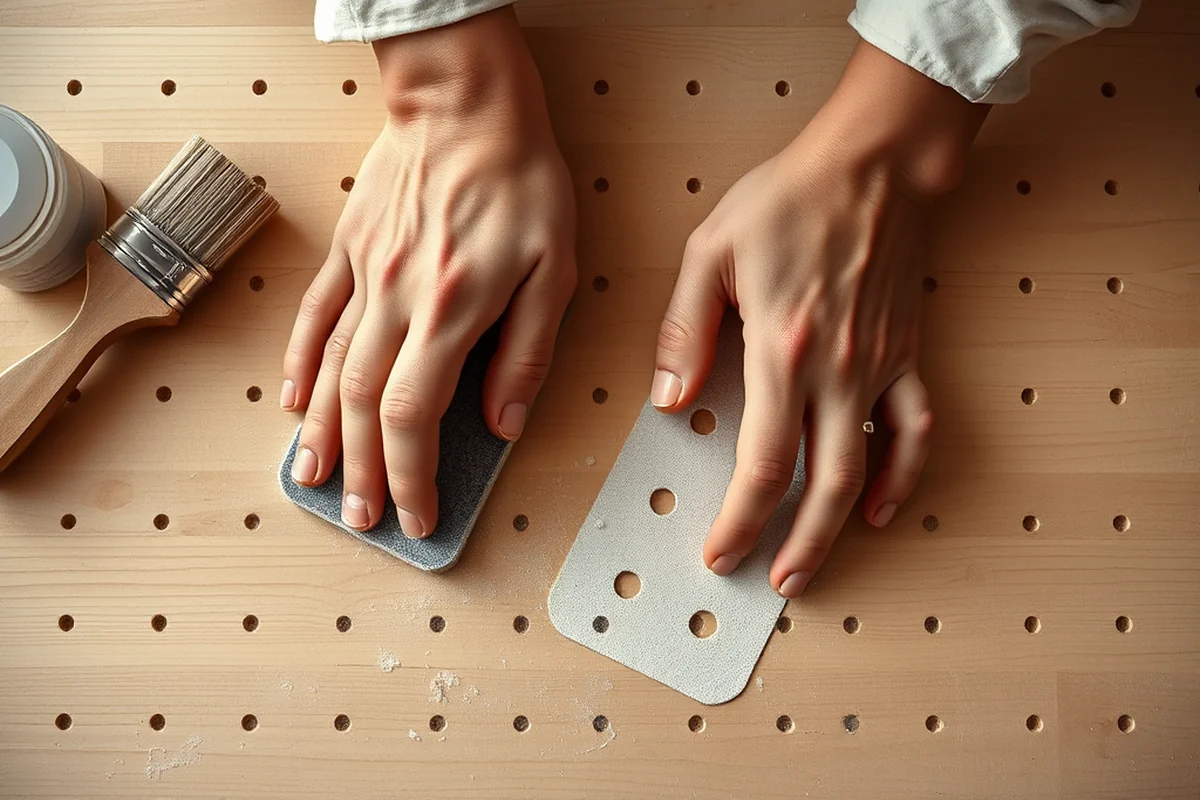 diy desktop pegboard — Diy Desktop Pegboard (step by step)
