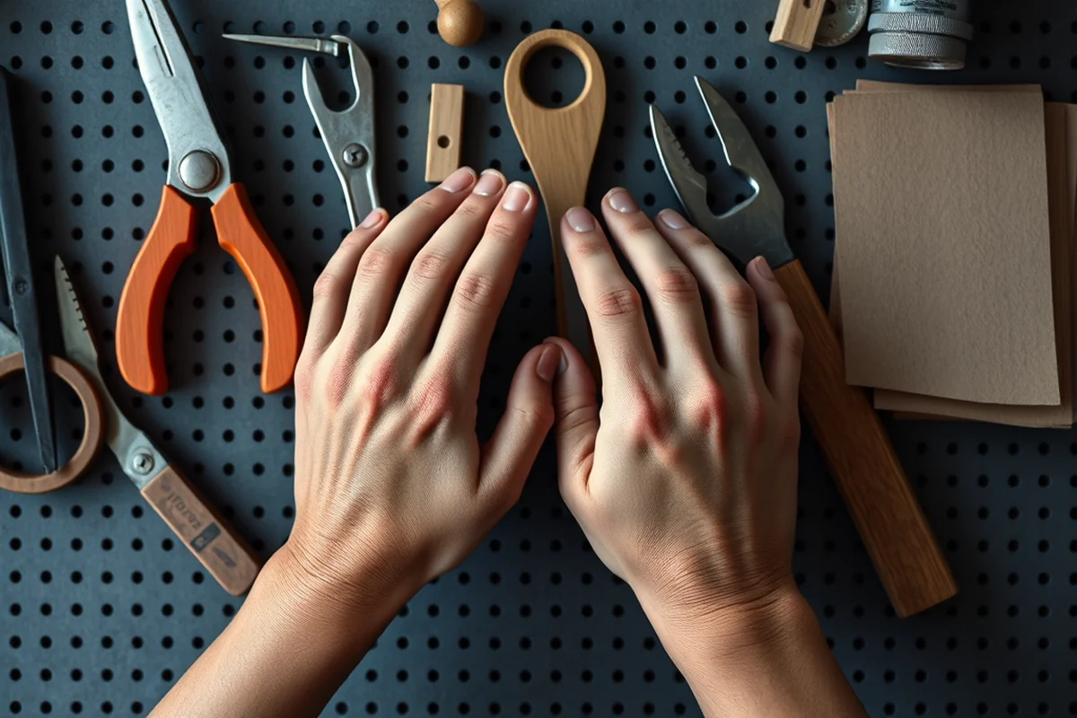 diy pegboard alternative — Diy Pegboard Alternative (the finished result)
