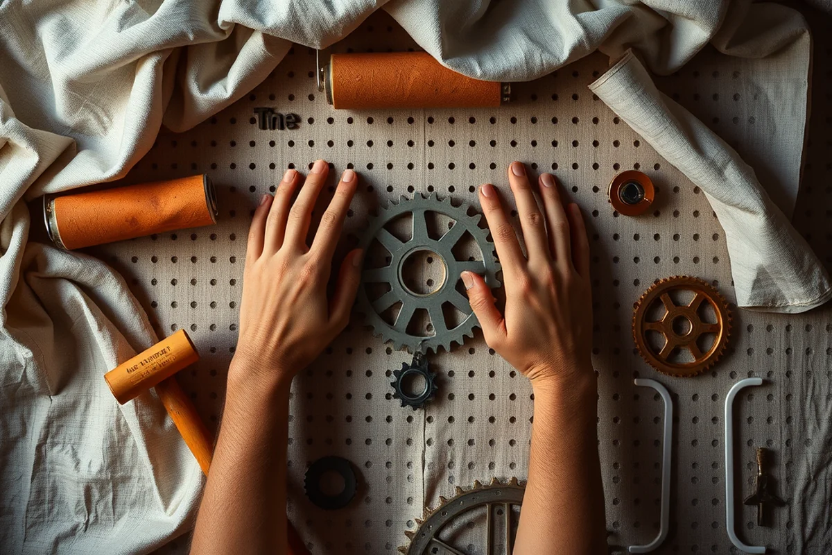 diy pegboard gear wall — Diy Pegboard Gear Wall (the finished result)