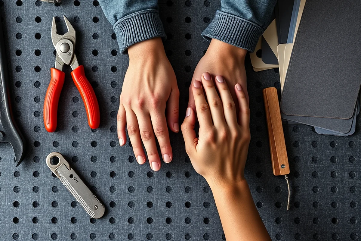 how to use pegboard in garage — How To Use Pegboard In Garage (the finished result)