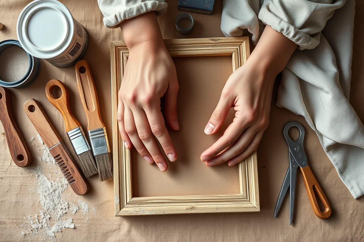diy picture frame — Diy Picture Frame (the finished result)