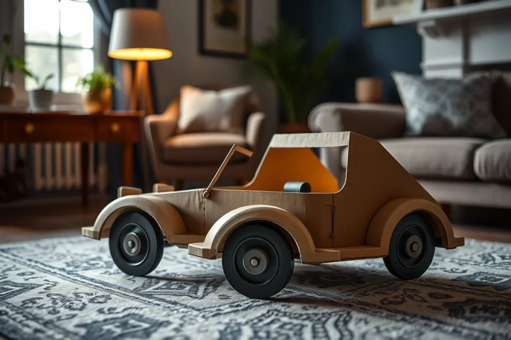 How To Make A Cardboard Car