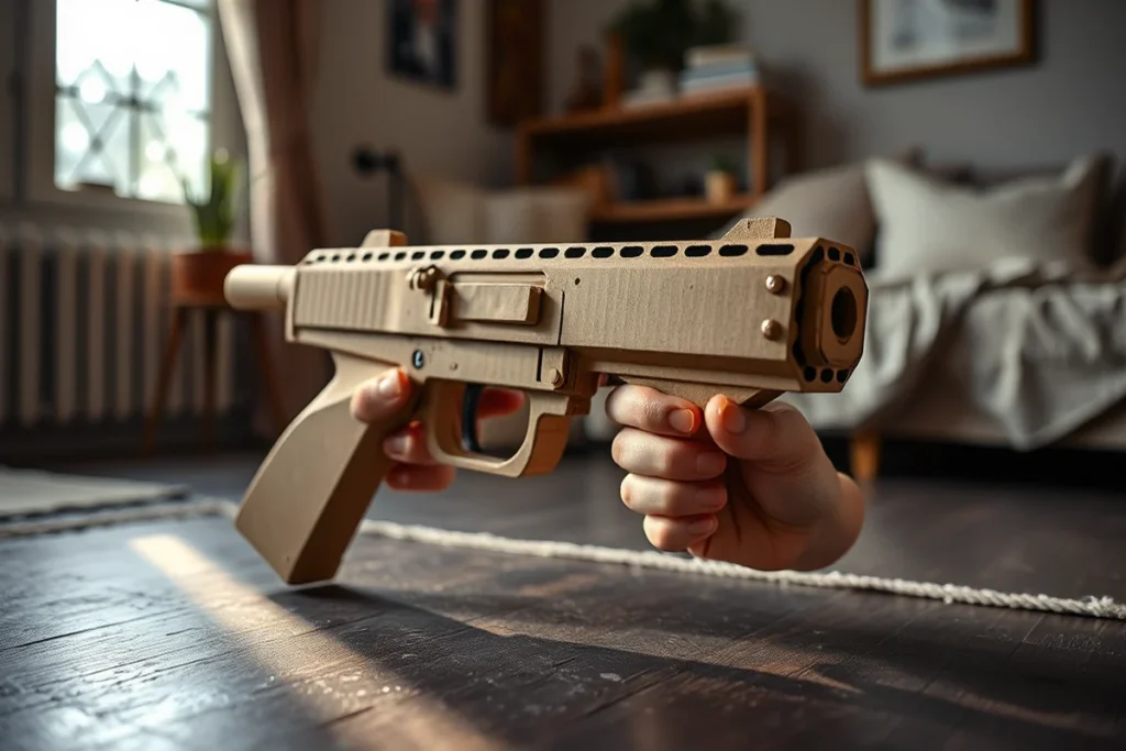How To Make A Cardboard Gun