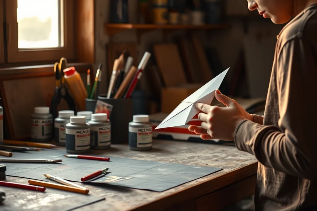 How To Make A Paper Airplane That Flies Far Step By Step