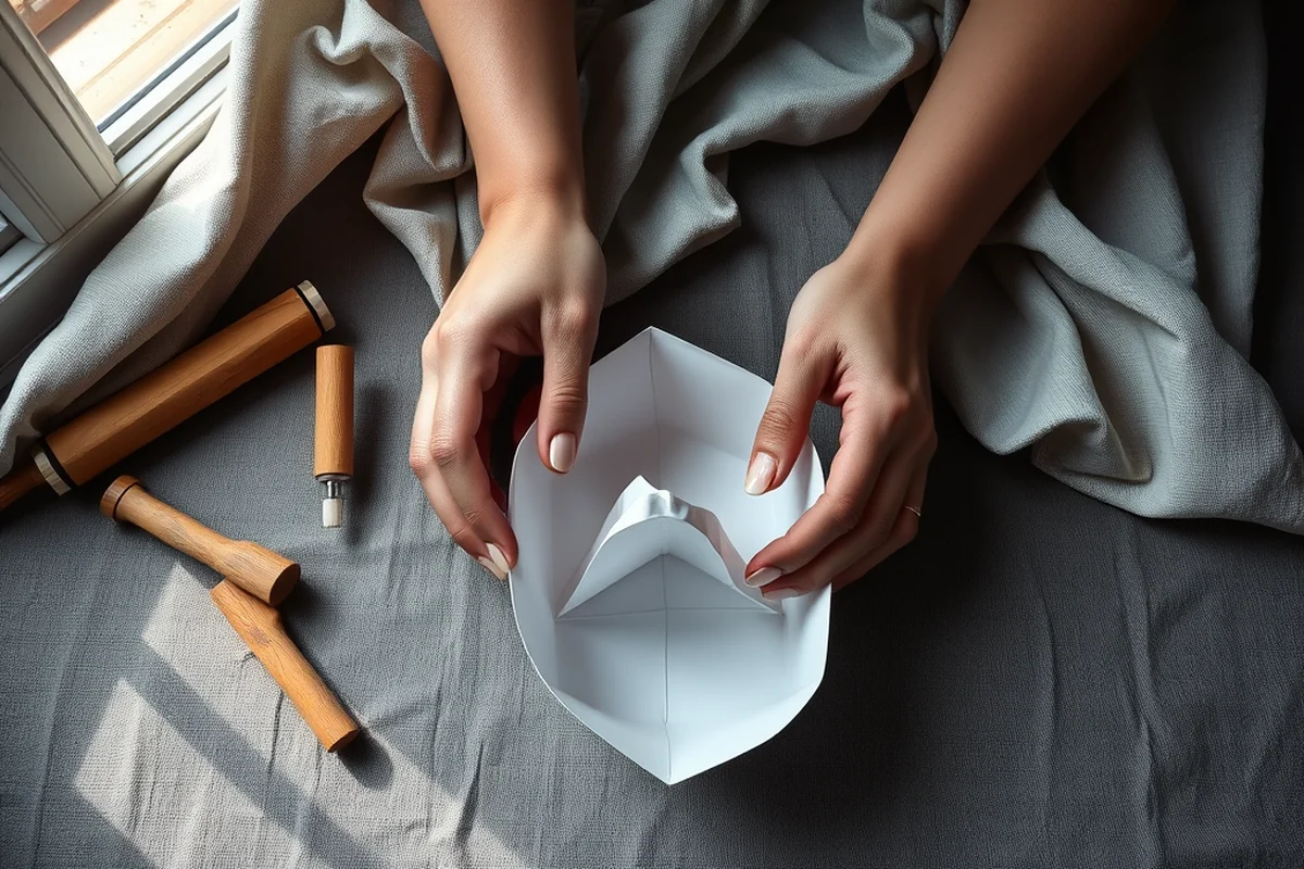 how to make a paper boat easy — How To Make A Paper Boat Easy (the finished result)