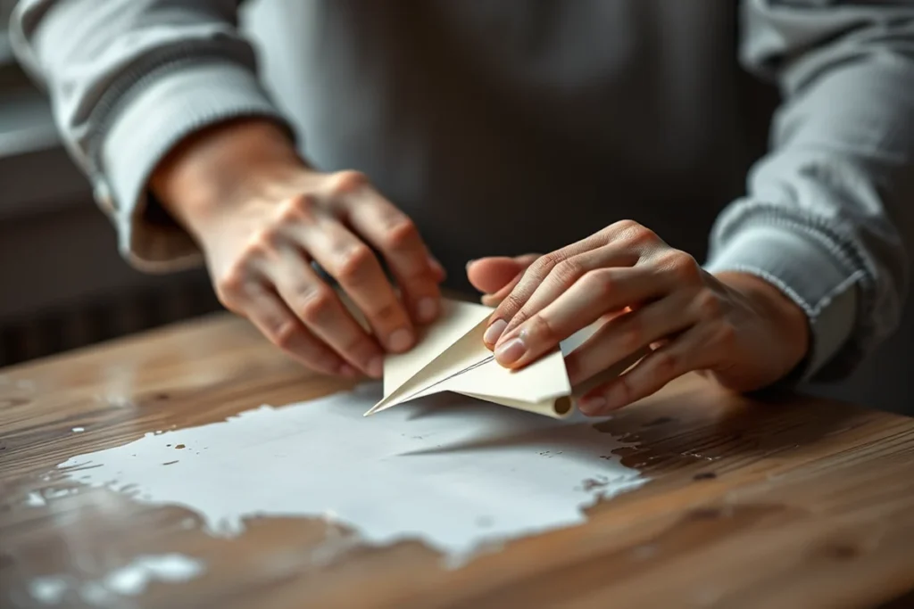 How To Make A Simple.Paper Airplane