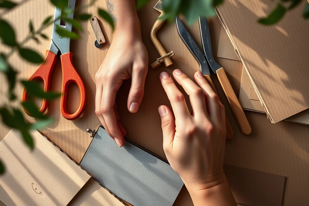 how to make with cardboard — How To Make With Cardboard (the finished result)