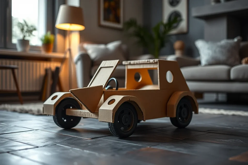 Make A Cardboard Car