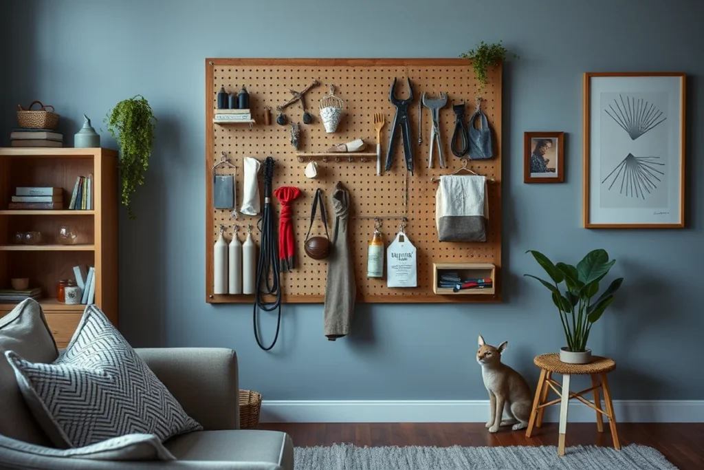 Pegboard Wall Organizer